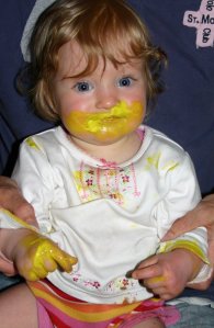 messes s eating paint