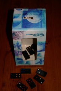 tissue box domino post