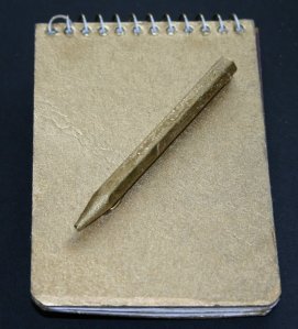 Zechariah's tablet and stylus