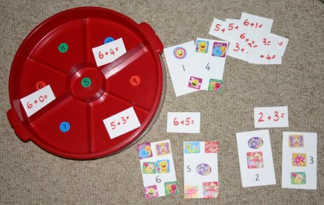 sticker addition red sort tray