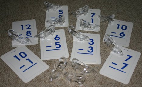 Cinderella's slipper subtraction