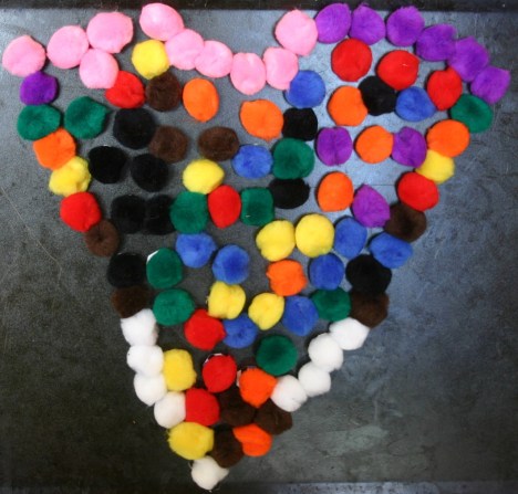 pompom heart IMG_8284