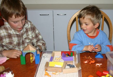 b and J using animal busy box IMG_8561